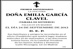 Emilia García Clavel